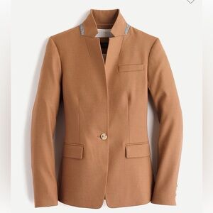 Jcrew regent tan blazer 4p